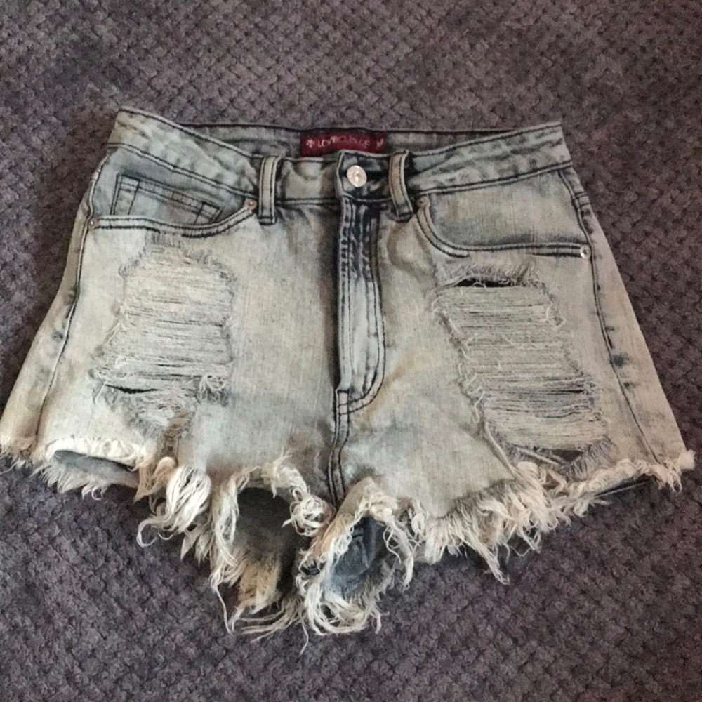 jean shorts